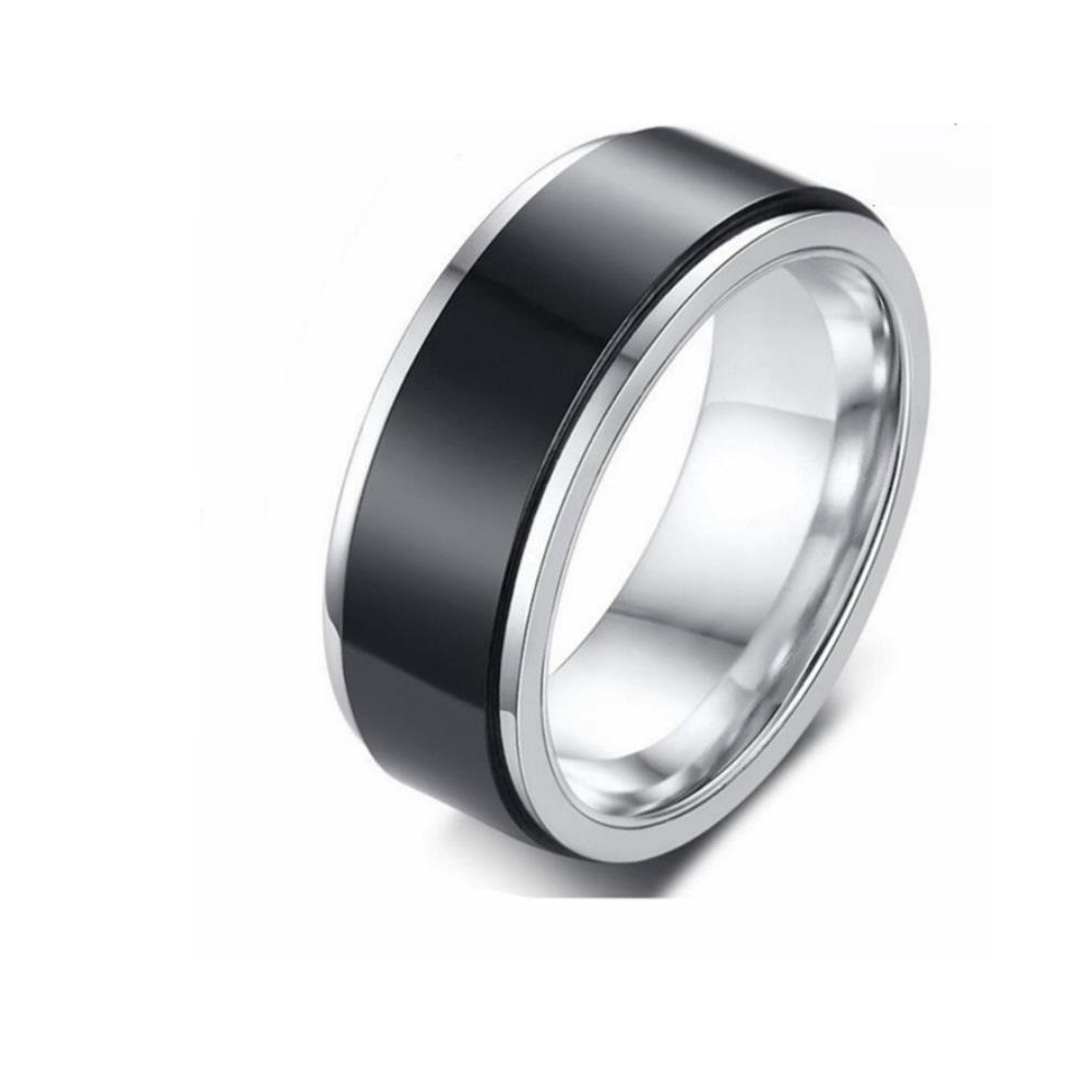 Anxiety Relief Ring Fidget Ring Worry Ring Spinning Ring Spinner Ring - Picture 3 of 3
